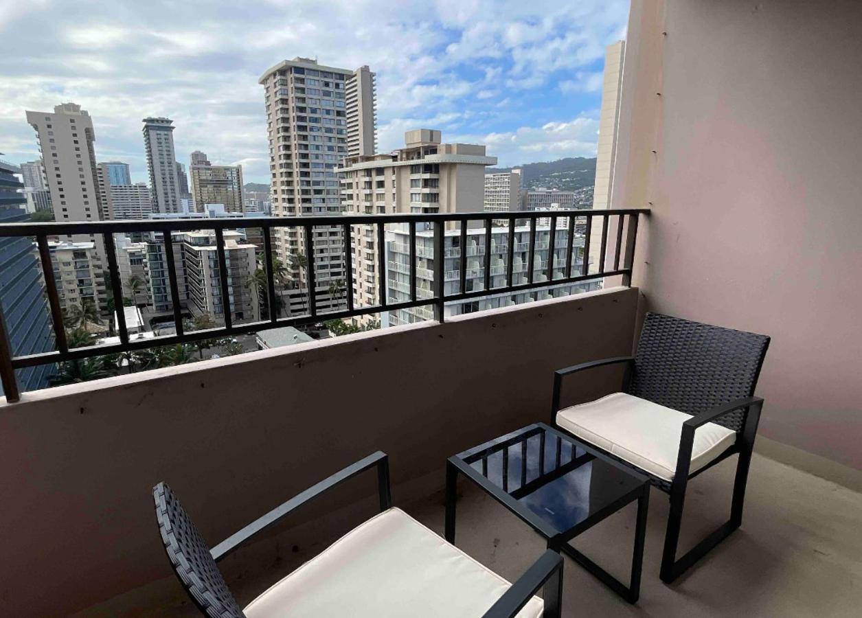 1414- Heart Of Waikiki With Kitchen - Free Parking - City View Honolulu Exterior foto